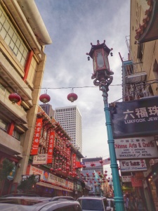 Lamp post in SFO Chinatown